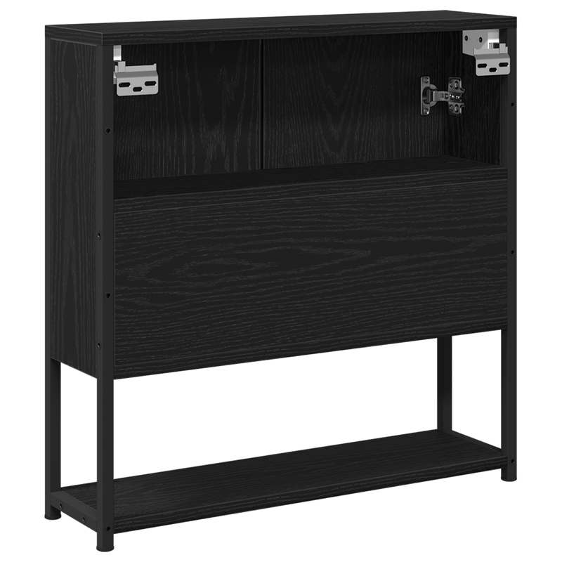 Casa si Gradina - Mobilier - Mobilier baie - Corpuri baie - Dulap cu oglinda de baie, stejar negru, 60x16x60 cm, lemn - Infinity.ro
