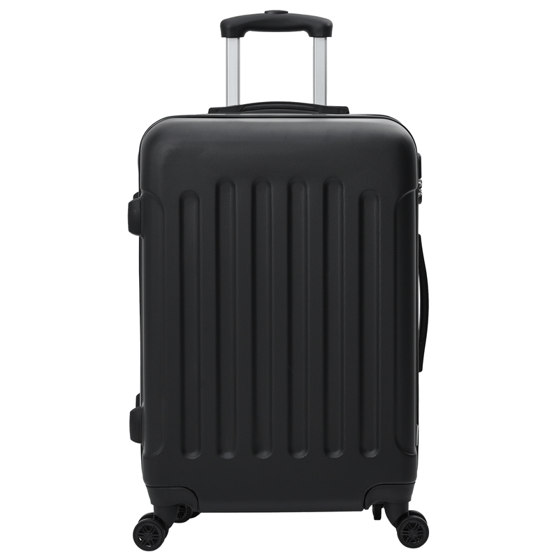 Sport si Outdoor - Articole de voiaj - Genti voiaj - Set de valize 3 piese Carcasa rigida Negru 20" 24" 28" ABS - Infinity.ro
