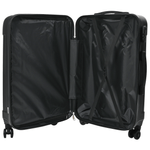 Sport si Outdoor - Articole de voiaj - Genti voiaj - Set de valize 3 piese Carcasa rigida Negru 20" 24" 28" ABS - Infinity.ro
