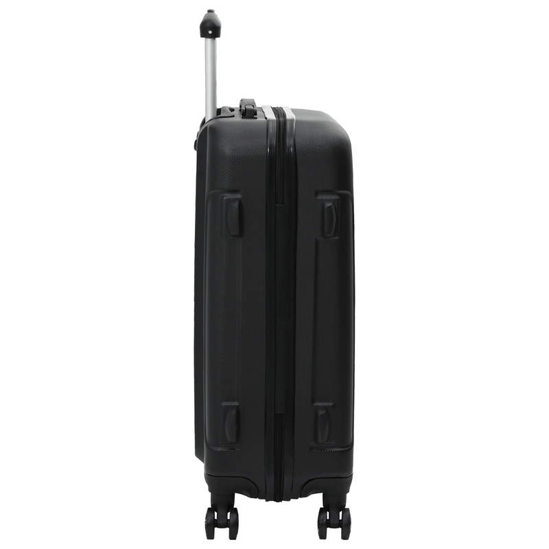 Sport si Outdoor - Articole de voiaj - Genti voiaj - Set de valize 3 piese Carcasa rigida Negru 20" 24" 28" ABS - Infinity.ro