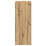 Casa si Gradina - Mobilier - Comode si corpuri - Comode - Dulap de perete, usi din sticla, stejar artizanal 69,5x34x90 cm - Infinity.ro