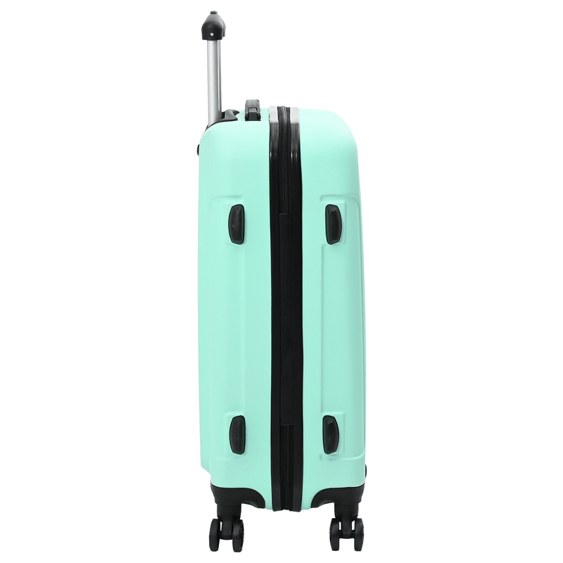 Sport si Outdoor - Articole de voiaj - Genti voiaj - Set de valize 3 piese carcasa tare Verde Mint 20” 24” 28” ABS - Infinity.ro