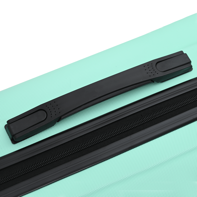 Sport si Outdoor - Articole de voiaj - Genti voiaj - Set de valize 3 piese carcasa tare Verde Mint 20” 24” 28” ABS - Infinity.ro