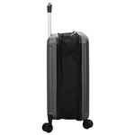 Sport si Outdoor - Articole de voiaj - Genti voiaj - Valiza pliabila cu carcasa dura 20'' gri inchis 34x23x55.5 cm ABS - Infinity.ro