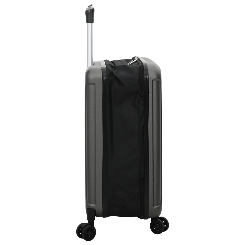 Sport si Outdoor - Articole de voiaj - Genti voiaj - Valiza pliabila cu carcasa dura 20'' gri inchis 34x23x55.5 cm ABS - Infinity.ro