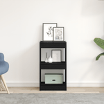 Casa si Gradina - Mobilier - Biblioteci si rafturi - Biblioteci - Biblioteca/paravan de camera, stejar negru, 40x30x71,5 cm - Infinity.ro