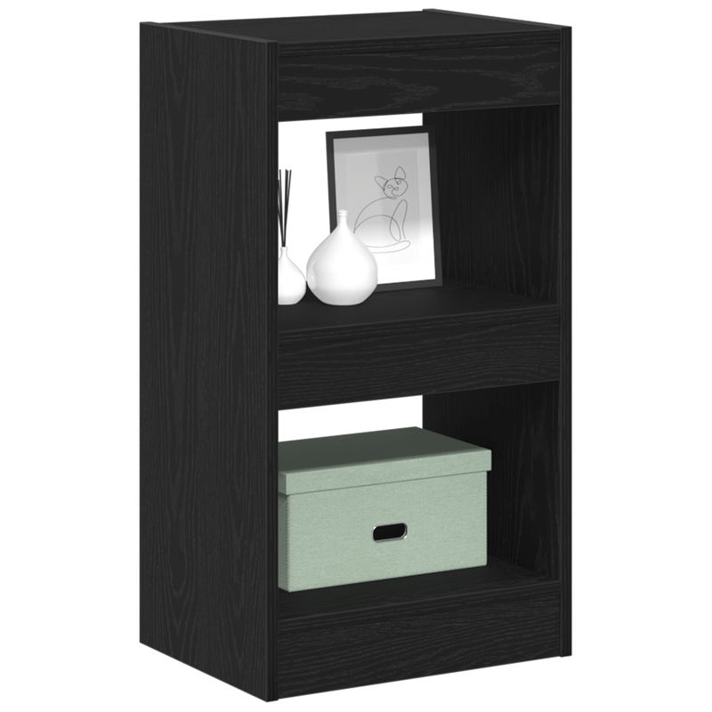 Casa si Gradina - Mobilier - Biblioteci si rafturi - Biblioteci - Biblioteca/paravan de camera, stejar negru, 40x30x71,5 cm - Infinity.ro