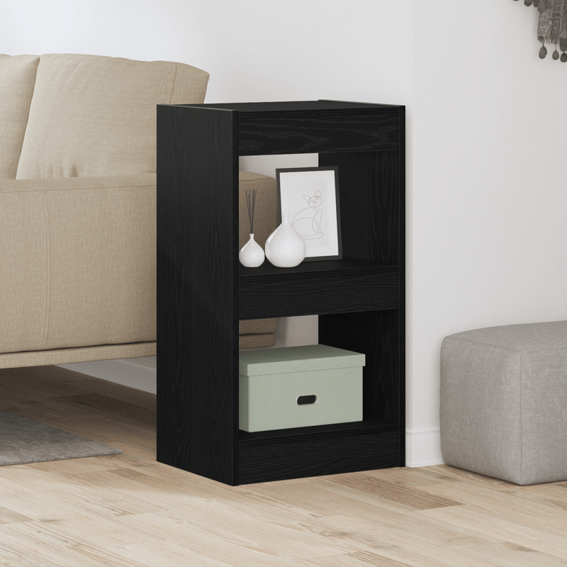 Casa si Gradina - Mobilier - Biblioteci si rafturi - Biblioteci - Biblioteca/paravan de camera, stejar negru, 40x30x71,5 cm - Infinity.ro