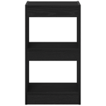 Casa si Gradina - Mobilier - Biblioteci si rafturi - Biblioteci - Biblioteca/paravan de camera, stejar negru, 40x30x71,5 cm - Infinity.ro