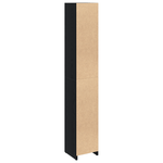 Casa si Gradina - Mobilier - Mobilier baie - Comode baie - Dulap de baie, stejar negru, 30x30x183,5 cm, lemn prelucrat - Infinity.ro