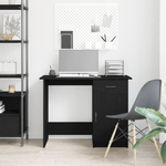 Casa si Gradina - Mobilier - Mese si birouri - Birouri - Birou, stejar negru, 100x50x76 cm, lemn prelucrat - Infinity.ro