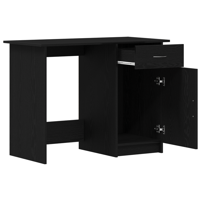 Casa si Gradina - Mobilier - Mese si birouri - Birouri - Birou, stejar negru, 100x50x76 cm, lemn prelucrat - Infinity.ro