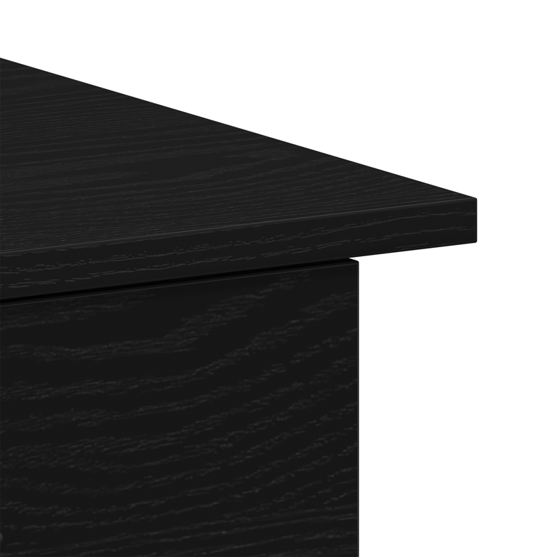 Casa si Gradina - Mobilier - Mese si birouri - Birouri - Birou, stejar negru, 100x50x76 cm, lemn prelucrat - Infinity.ro