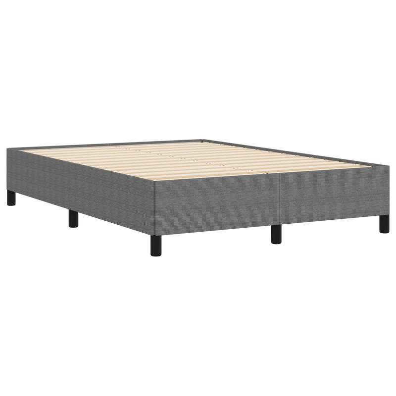 Casa si Gradina - Mobilier - Paturi si accesorii - Paturi - Cadru de pat, gri deschis, 140x200 cm, velur - Infinity.ro