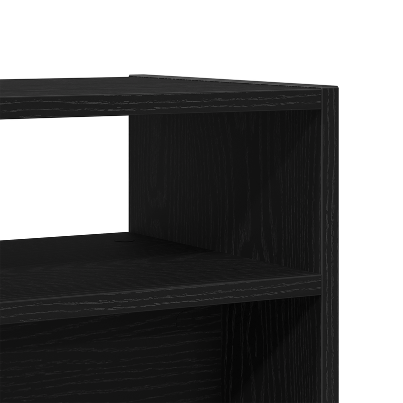 Casa si Gradina - Mobilier - Comode si corpuri - Console - Masa de consola , Negru, Stejar, 105x30x80 cm, Lemn stratificat - Infinity.ro