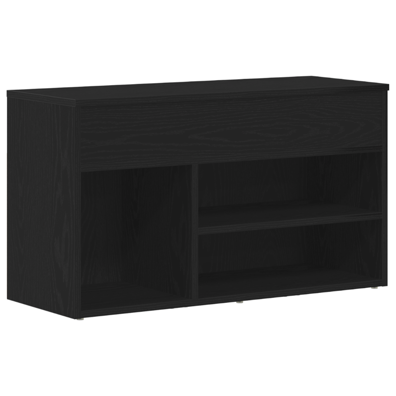 Casa si Gradina - Mobilier - Organizare si depozitare - Organizator incaltaminte - Banca de hol, stejar negru, 60x30x45 cm, lemn prelucrat - Infinity.ro