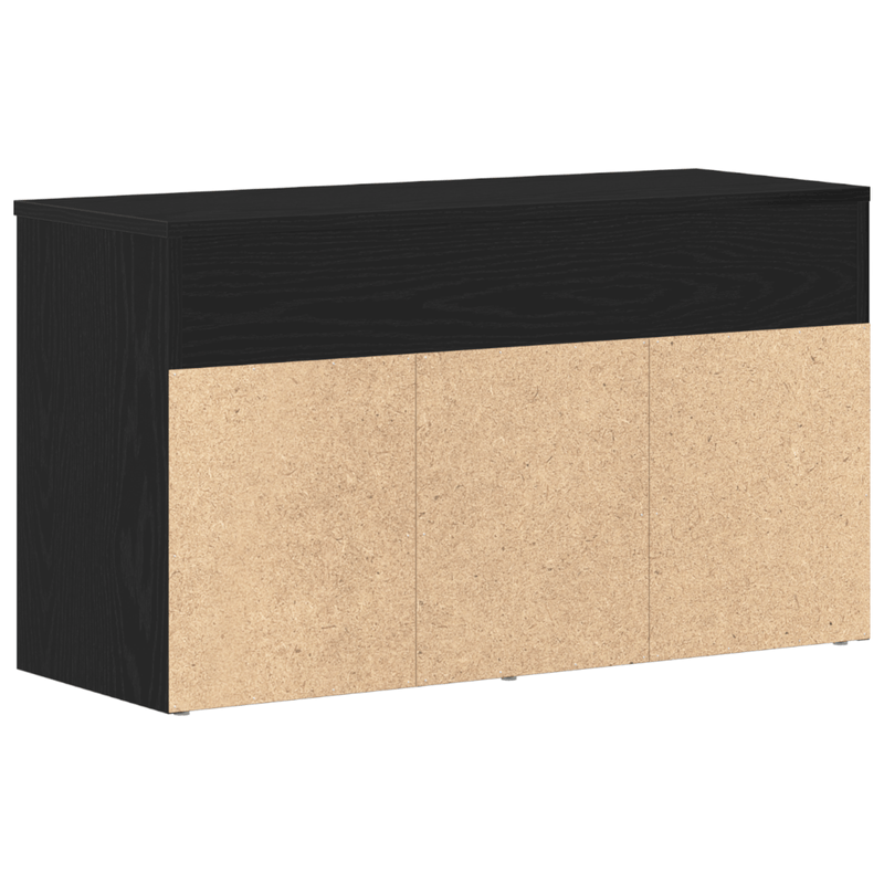 Casa si Gradina - Mobilier - Organizare si depozitare - Organizator incaltaminte - Banca de hol, stejar negru, 60x30x45 cm, lemn prelucrat - Infinity.ro
