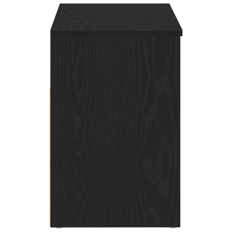 Casa si Gradina - Mobilier - Organizare si depozitare - Organizator incaltaminte - Banca de hol, stejar negru, 60x30x45 cm, lemn prelucrat - Infinity.ro