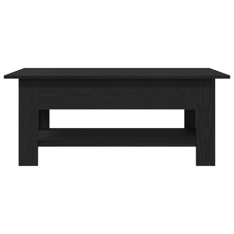 Casa si Gradina - Mobilier - Mese si birouri - Masute de cafea - Masa de cafea  Negru Stejar 102x55x42 cm, facuta din lemn compus - Infinity.ro