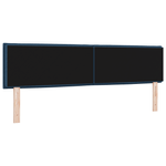 Casa si Gradina - Mobilier - Paturi si accesorii - Accesorii paturi - Tablie de pat design linii, albastru, 180 cm, textil - Infinity.ro