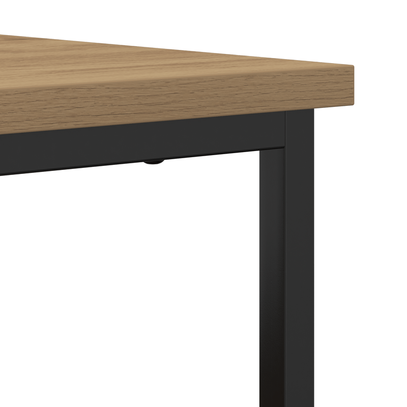 Casa si Gradina - Mobilier - Comode si corpuri - Comode - Dulap, stejar artizanal, 100x35x80 cm, lemn prelucrat si otel - Infinity.ro