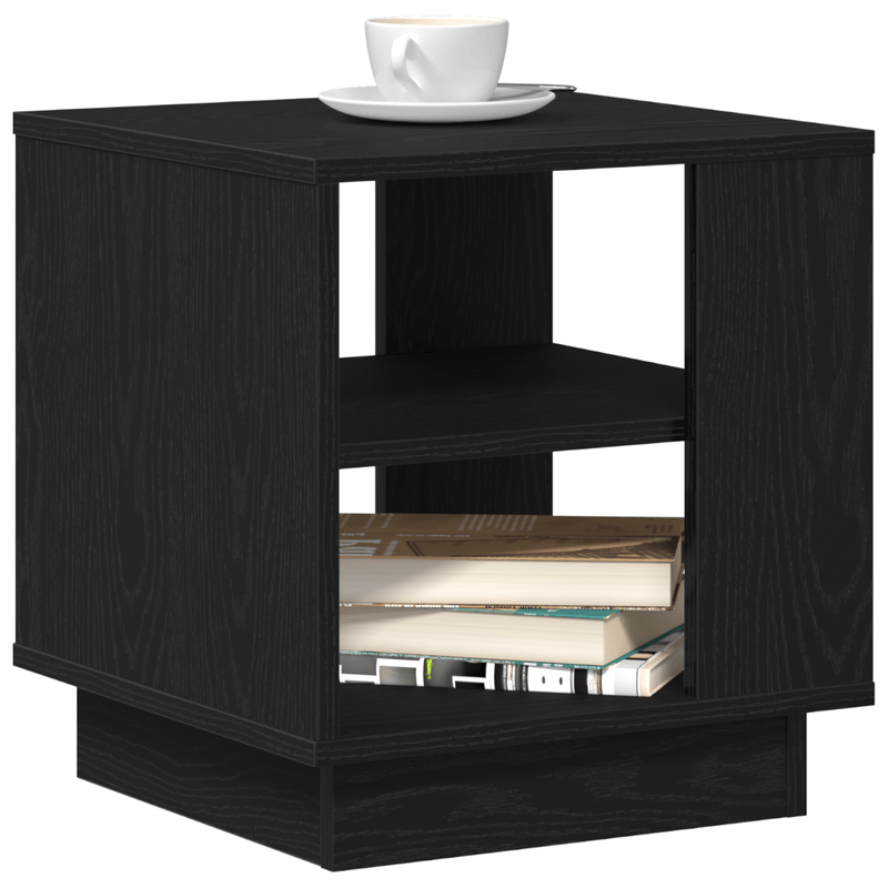 Casa si Gradina - Mobilier - Mese si birouri - Masute de cafea - Masuta de cafea, stejar negru, 40x40x43 cm, lemn prelucrat - Infinity.ro