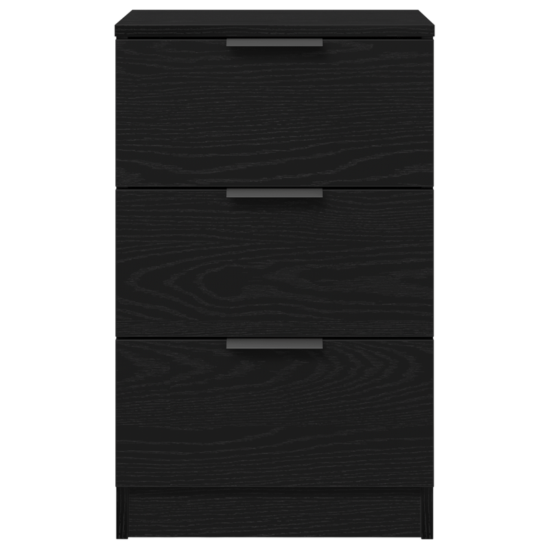Casa si Gradina - Mobilier - Comode si corpuri - Noptiere - Noptieras 2 piese Stejar Negru 40x65x65 cm Fabricat din Lemn Prelucrat - Infinity.ro