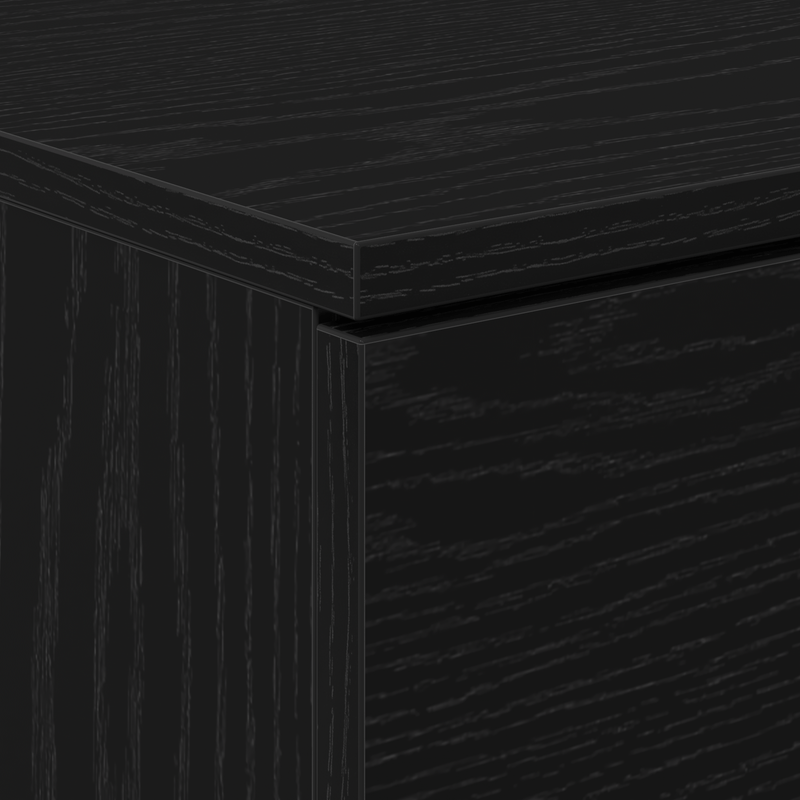 Casa si Gradina - Mobilier - Comode si corpuri - Noptiere - Noptieras 2 piese Stejar Negru 40x65x65 cm Fabricat din Lemn Prelucrat - Infinity.ro