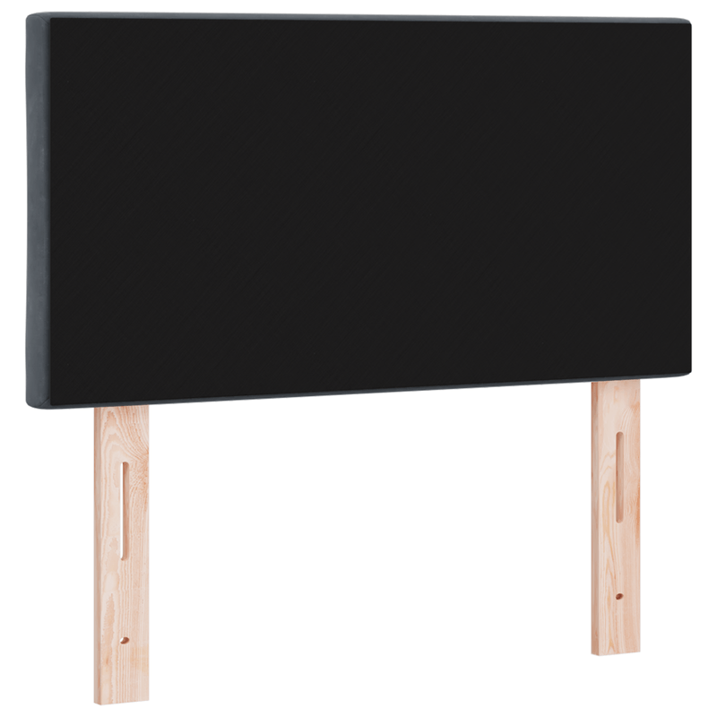 Casa si Gradina - Mobilier - Paturi si accesorii - Accesorii paturi - Tablie de pat model romboidal gri inchis 80 cm catifea - Infinity.ro