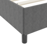 Casa si Gradina - Mobilier - Paturi si accesorii - Paturi - Cadru de pat, gri deschis, 80x200 cm, velur - Infinity.ro