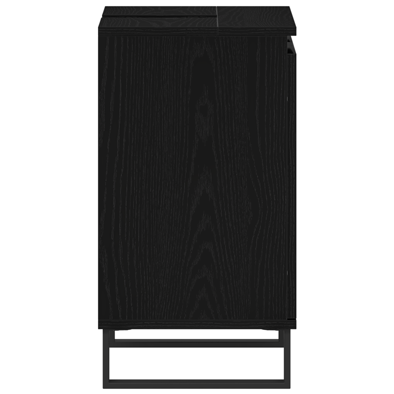Casa si Gradina - Mobilier - Mobilier baie - Comode baie - Dulap chiuveta de baie, stejar negru 58x33x60 cm lemn prelucrat - Infinity.ro