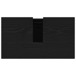 Casa si Gradina - Mobilier - Mobilier baie - Comode baie - Dulap chiuveta de baie, stejar negru 58x33x60 cm lemn prelucrat - Infinity.ro