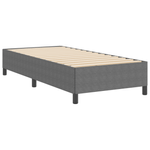 Casa si Gradina - Mobilier - Paturi si accesorii - Paturi - Cadru de pat, gri deschis, 90x190 cm, velur - Infinity.ro