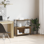 Casa si Gradina - Mobilier - Biblioteci si rafturi - Biblioteci - Biblioteca, stejar artizanal, 80x30x78,5 cm, lemn prelucrat - Infinity.ro