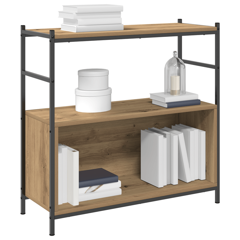 Casa si Gradina - Mobilier - Biblioteci si rafturi - Biblioteci - Biblioteca, stejar artizanal, 80x30x78,5 cm, lemn prelucrat - Infinity.ro