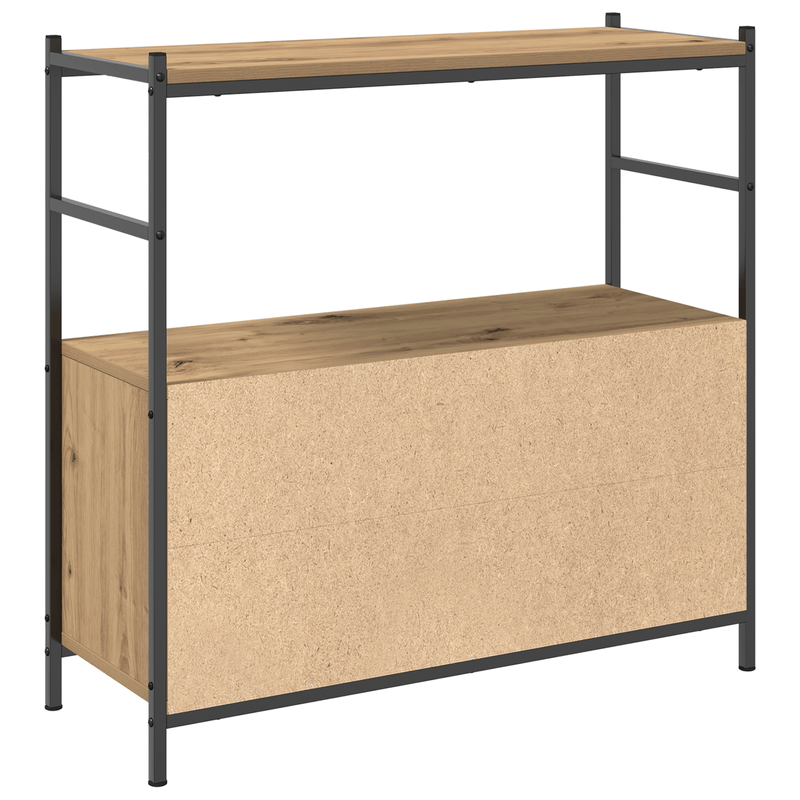 Casa si Gradina - Mobilier - Biblioteci si rafturi - Biblioteci - Biblioteca, stejar artizanal, 80x30x78,5 cm, lemn prelucrat - Infinity.ro