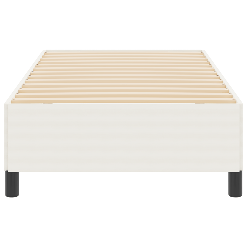 Casa si Gradina - Mobilier - Paturi si accesorii - Paturi - Cadru de pat, crem, 90x2190 cm, velur - Infinity.ro