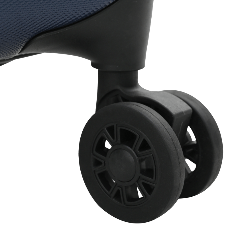 Sport si Outdoor - Articole de voiaj - Genti voiaj - Valiza pliabila cu carcasa tare 24'' Albastru inchis 43x27x66 cm ABS - Infinity.ro