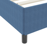 Casa si Gradina - Mobilier - Paturi si accesorii - Paturi - Cadru de pat, albastru, 120x200 cm, velur - Infinity.ro