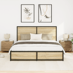 Casa si Gradina - Mobilier - Comode si corpuri - Noptiere - Noptiere cu LED-uri, de perete, 2 buc., stejar artizanal - Infinity.ro