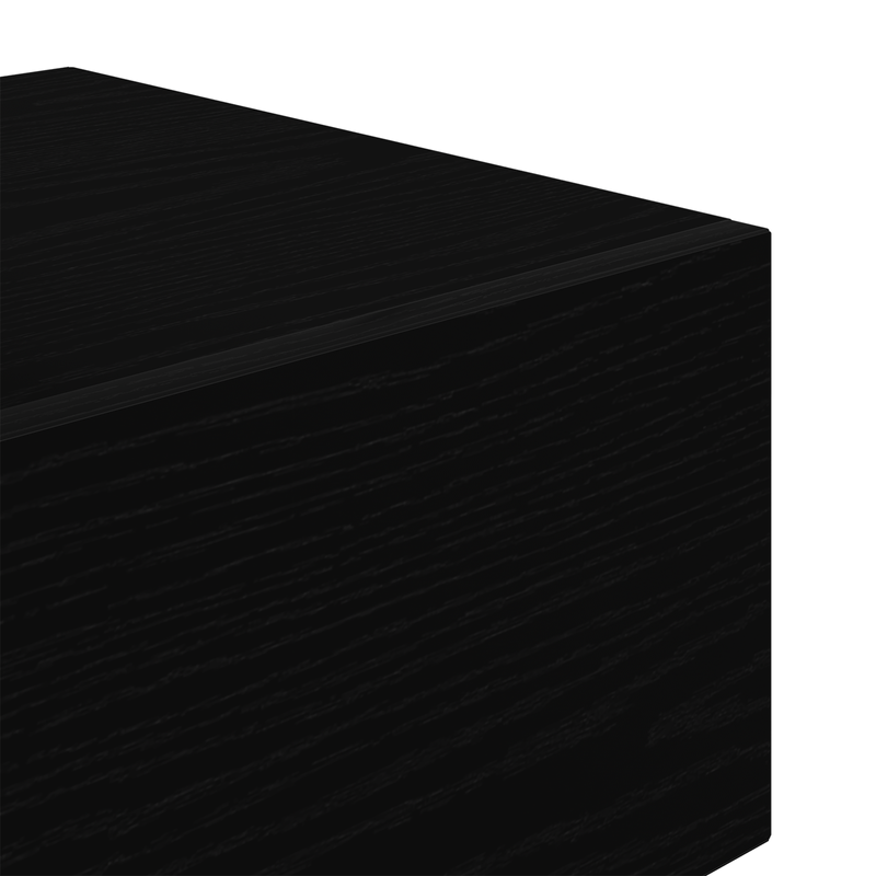 Casa si Gradina - Mobilier - Comode si corpuri - Noptiere - Noptiera cu LED-uri, stejar negru, 100x36x49 cm - Infinity.ro