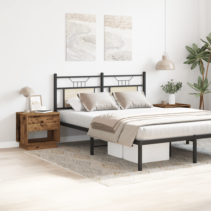 Casa si Gradina - Mobilier - Comode si corpuri - Noptiere - Noptiere, 2 buc., lemn vechi, 45x34x45 cm, lemn prelucrat - Infinity.ro