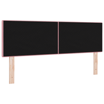 Casa si Gradina - Mobilier - Paturi si accesorii - Accesorii paturi - Tablie de pat cu nasturi roz 160 cm catifea - Infinity.ro