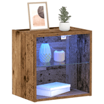 Casa si Gradina - Mobilier - Biblioteci si rafturi - Rafturi - Raft suspendat, 2 buc., lemn vechi, 40x28,5x40 cm, lemn - Infinity.ro