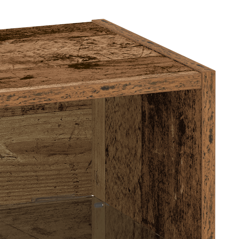 Casa si Gradina - Mobilier - Biblioteci si rafturi - Rafturi - Raft suspendat, 2 buc., lemn vechi, 40x28,5x40 cm, lemn - Infinity.ro