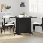 Casa si Gradina - Mobilier - Mese si birouri - Mese bucatarie si dining - Masa de dining Negru 100x60x75 cm din lemn compus - Infinity.ro