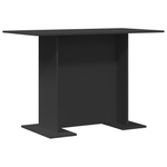 Casa si Gradina - Mobilier - Mese si birouri - Mese bucatarie si dining - Masa de dining Negru 100x60x75 cm din lemn compus - Infinity.ro