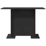 Casa si Gradina - Mobilier - Mese si birouri - Mese bucatarie si dining - Masa de dining Negru 100x60x75 cm din lemn compus - Infinity.ro