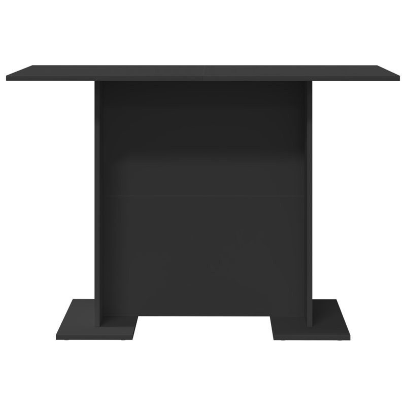Casa si Gradina - Mobilier - Mese si birouri - Mese bucatarie si dining - Masa de dining Negru 100x60x75 cm din lemn compus - Infinity.ro