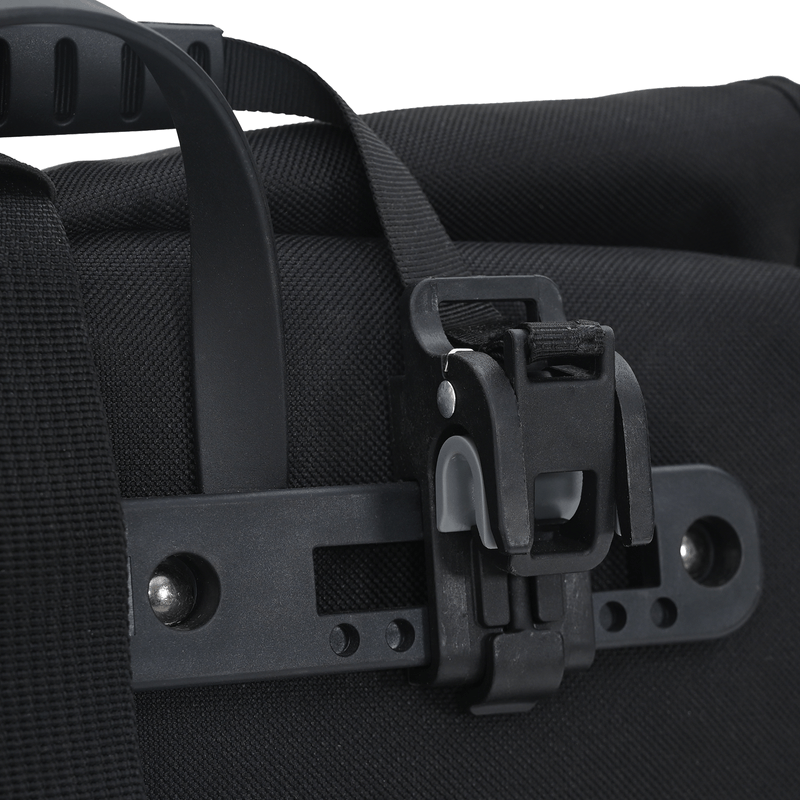 Sport si Outdoor - Ciclism - Accesorii pentru biciclete - Cosuri si portbagaje biciclete - Geanta pentru bicicleta pentru suport de bicicleta 20L Neagra 34x16x59 cm - Infinity.ro